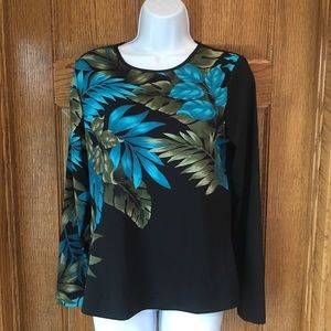 Lands End long sleeved Swim t shirt